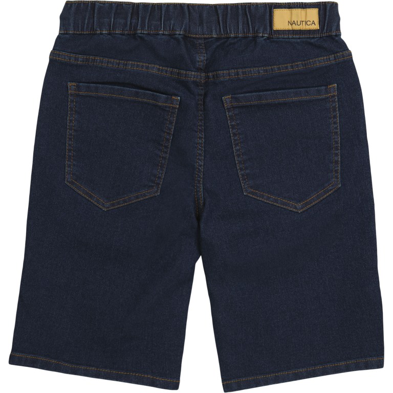 Boys' Nautica Little Denim Pull-on (4-7) Shorts Blue | DhYuIIcf