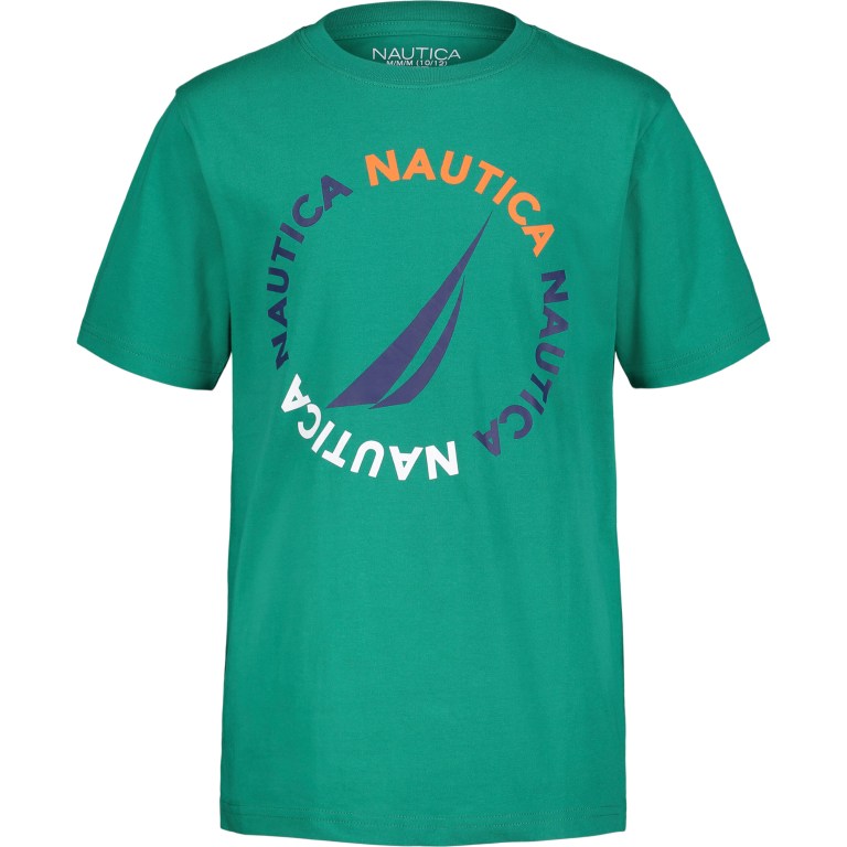 Boys\' Nautica Little J-class Logo (4-7) T Shirts Olive | Cx9xE7uX