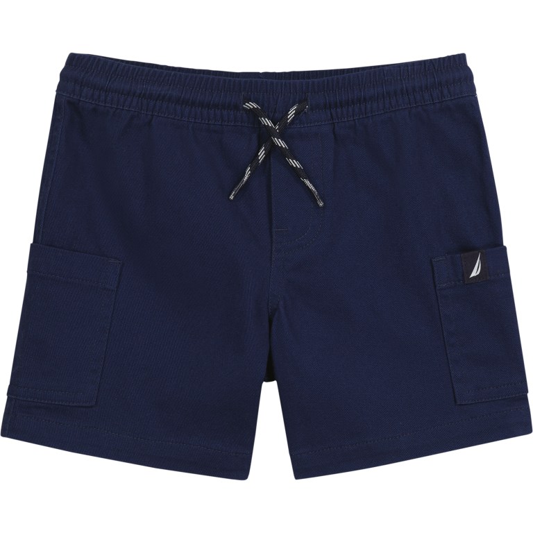 Boys\' Nautica Little Pull-on Cargo (4-7) Shorts Navy | NukIQ3or