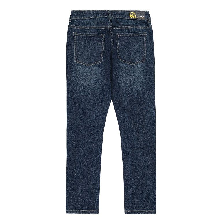 Boys' Nautica Little Skinny Denim (4-7) Pants Navy | nN6e649K