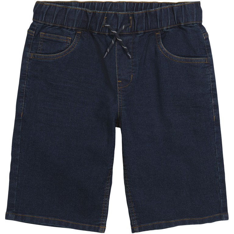 Boys\' Nautica Toddler Denim Pull-on (2t-4t) Shorts Blue | oLaMw9Wu