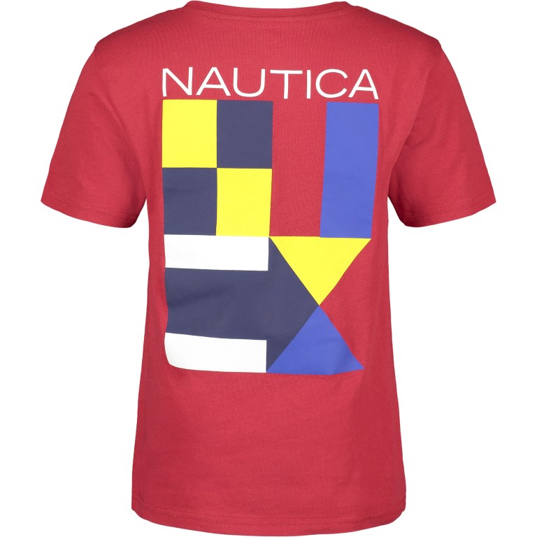 Boys' Nautica Toddler Flags Graphic (2t-4t) T Shirts Red | WdjBo7gN