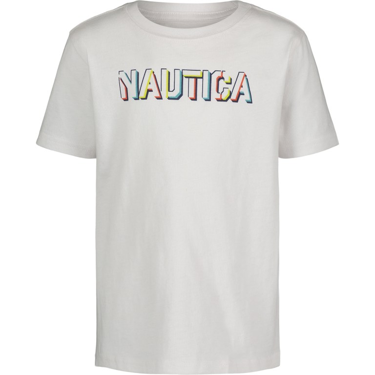 Boys\' Nautica Toddler Graphic (2t-4t) T Shirts White Wash | f8nBv02h