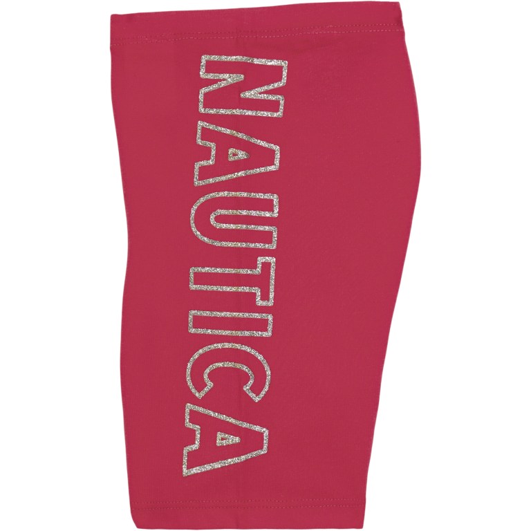 Girls' Nautica Heart Shell Bike (8-16) Shorts Red | 49vWxhHO