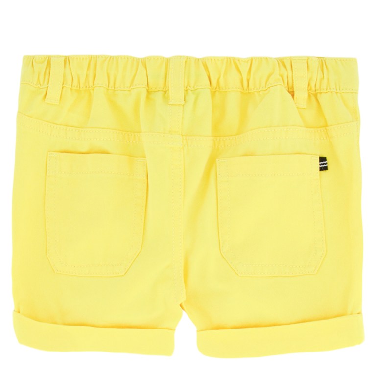 Girls' Nautica Little Cuffed Pull-on (4-7) Shorts Yellow | jHiVn2xW