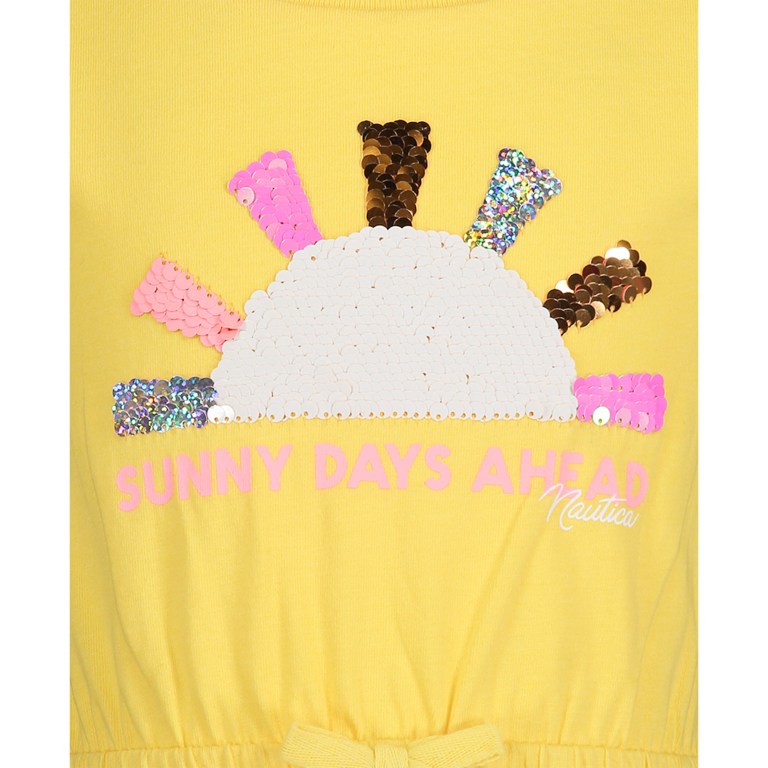 Girls' Nautica Little Sunny Days (4-7) Dress Yellow | Jb8eIXk1