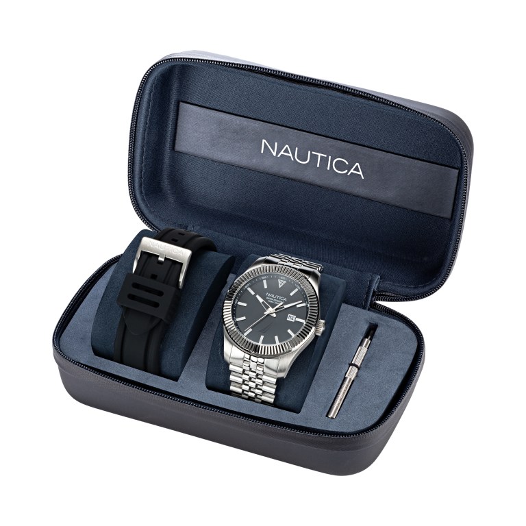 Men's Nautica 3-hand Box Set Watches Multicolor | Kb6KwLOt