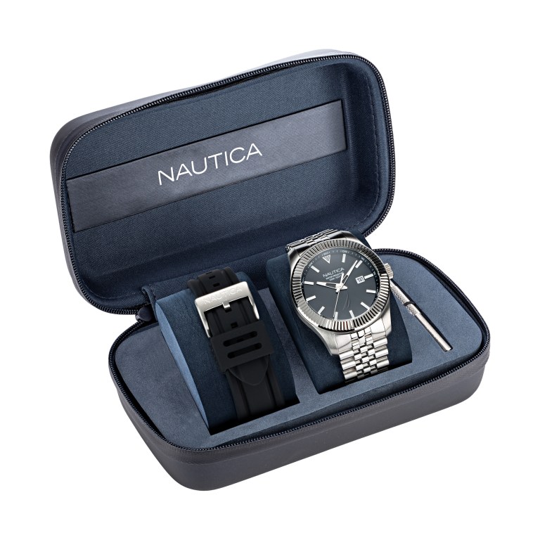 Men's Nautica 3-hand Box Set Watches Multicolor | Kb6KwLOt