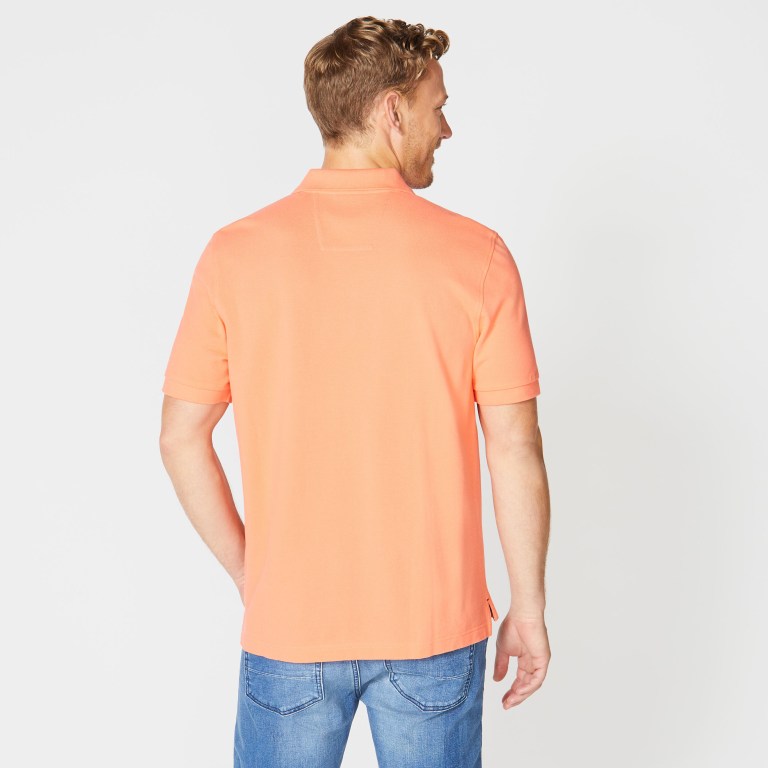 Men's Nautica Classic Fit Deck Polo Shirts Coral | 3DNprlus