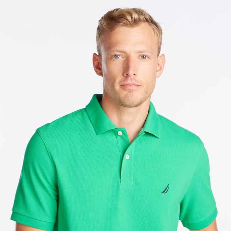 Men's Nautica Classic Fit Deck Polo Shirts Multicolor | FnyOkXHo