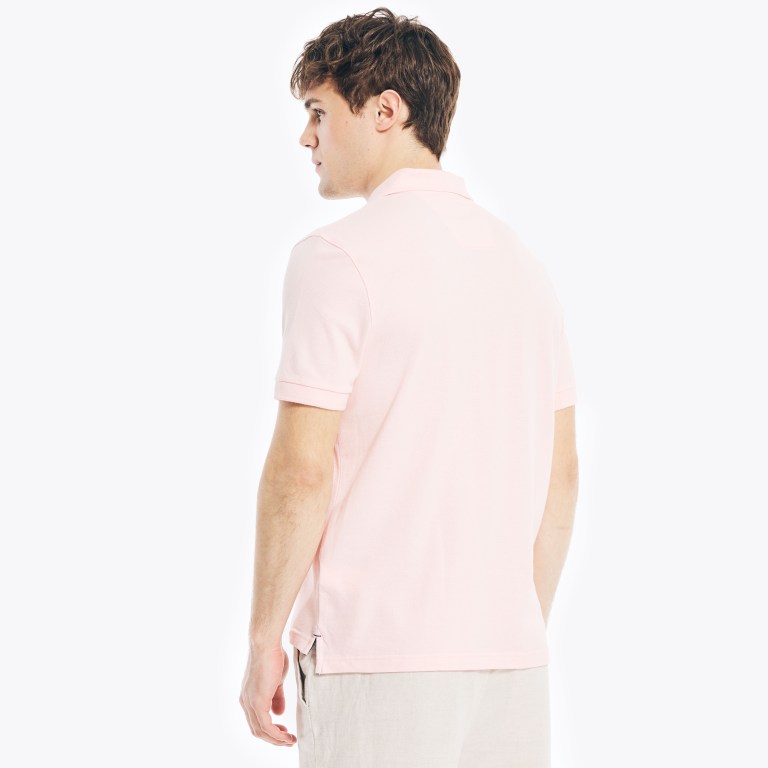 Men's Nautica Classic Fit Deck Polo Shirts Pink | okXmBDTL