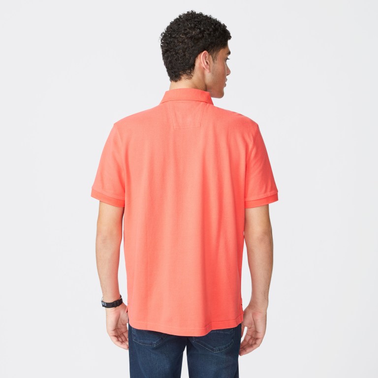 Men's Nautica Classic Fit Deck Polo Shirts Red | wE0iYEQA