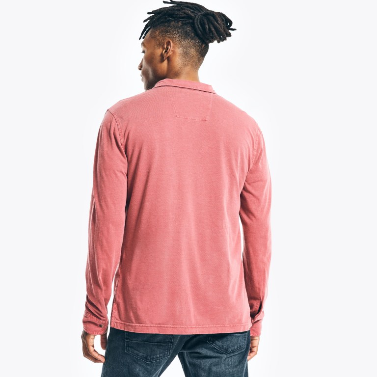 Men's Nautica Classic Fit Shirts Red | RvXuEMPT