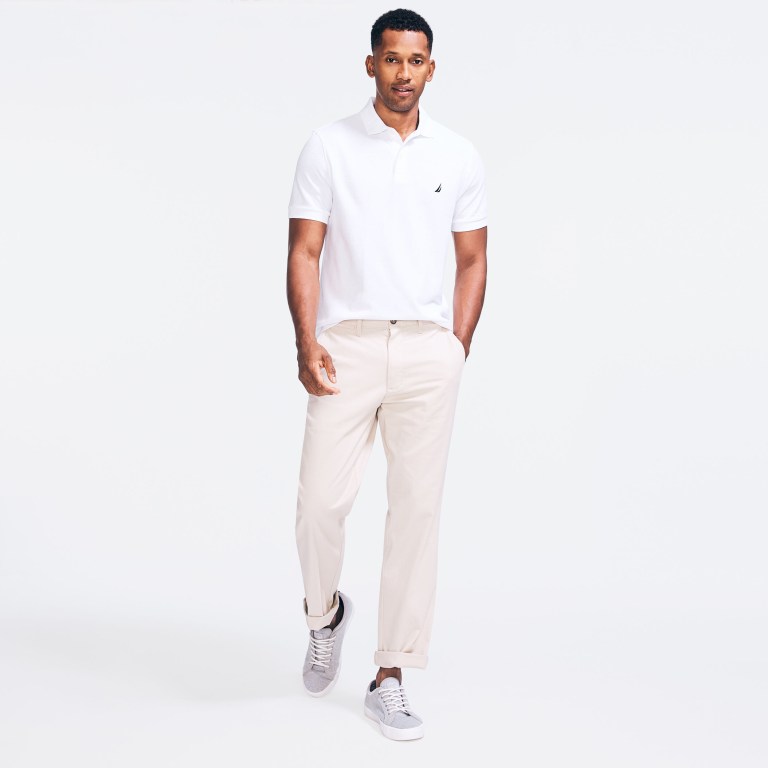 Men's Nautica Classic Fit Twill Pants Grey | ADWlScP1