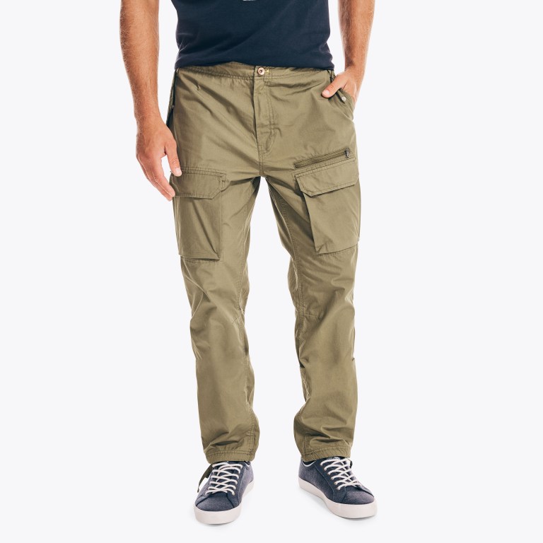 Men\'s Nautica Classic Fit Windharbor Pants Olive | zQAwehNy