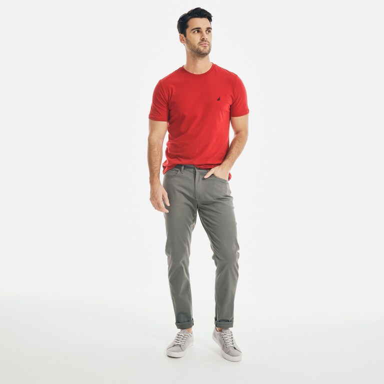 Men's Nautica J-class Crewneck T Shirts Red | lm5xEEca