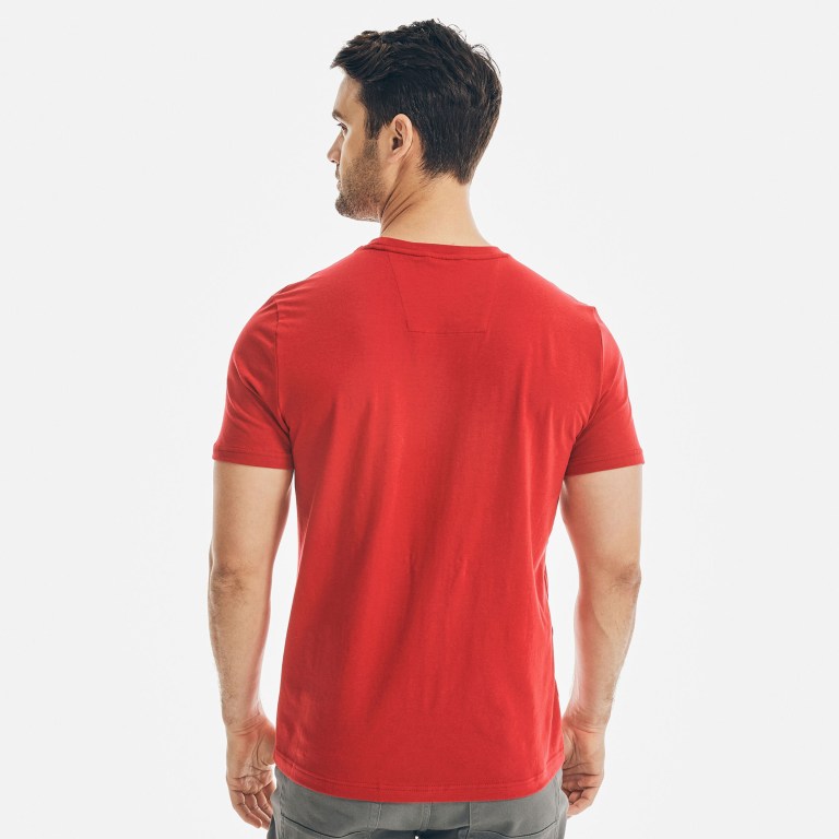 Men's Nautica J-class Crewneck T Shirts Red | lm5xEEca