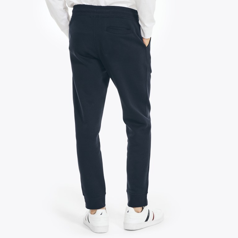 Men's Nautica J-class Fleece Jogger Sweatpants Navy | PCEInaDU