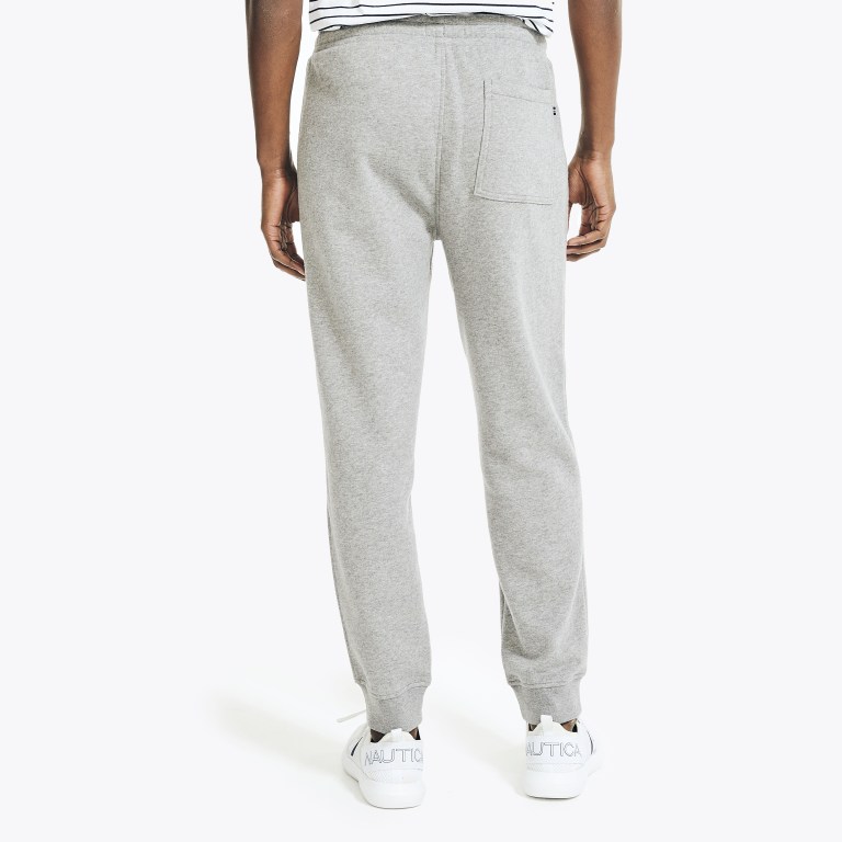 Men's Nautica J-class Fleece Jogger Sweatpants Grey | Vb6wRU7E