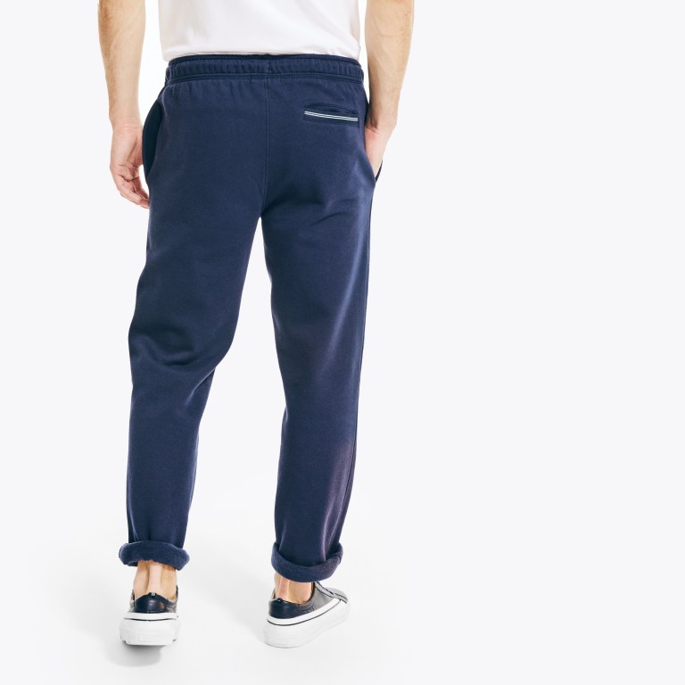 Men's Nautica J-class Fleece Sweatpants Navy | oIz0v3BS