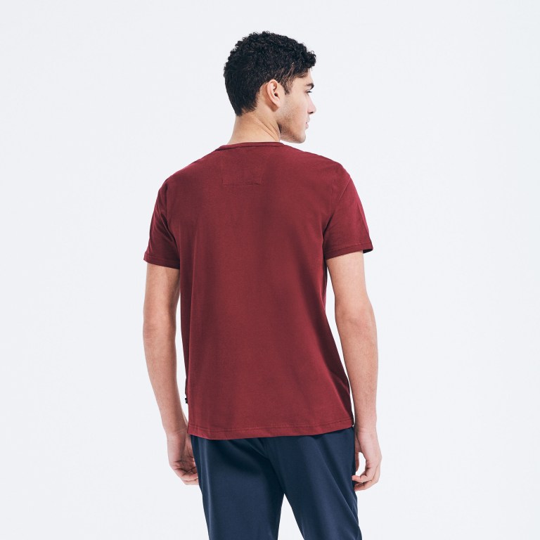 Men's Nautica J-class Pocket T Shirts Red | 4EXuTZZo