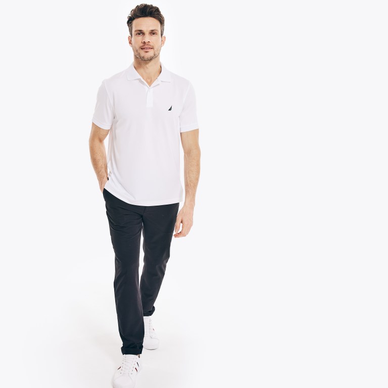 Men's Nautica Navtech Classic Fit Polo Shirts Tavern | aWnKChOe