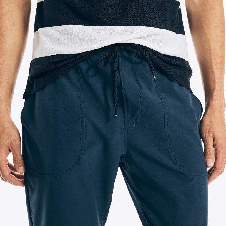 Men's Nautica Navtech Jogger Sweatpants Blue | rCwk0HQ3