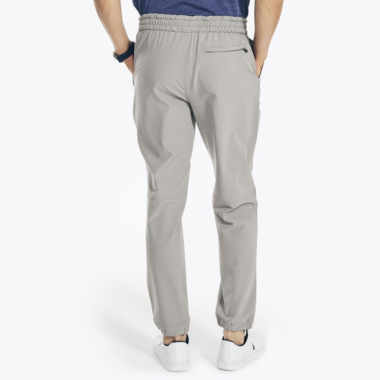 Men's Nautica Navtech Performance Jogger Pants Grey | 7PWi70j4