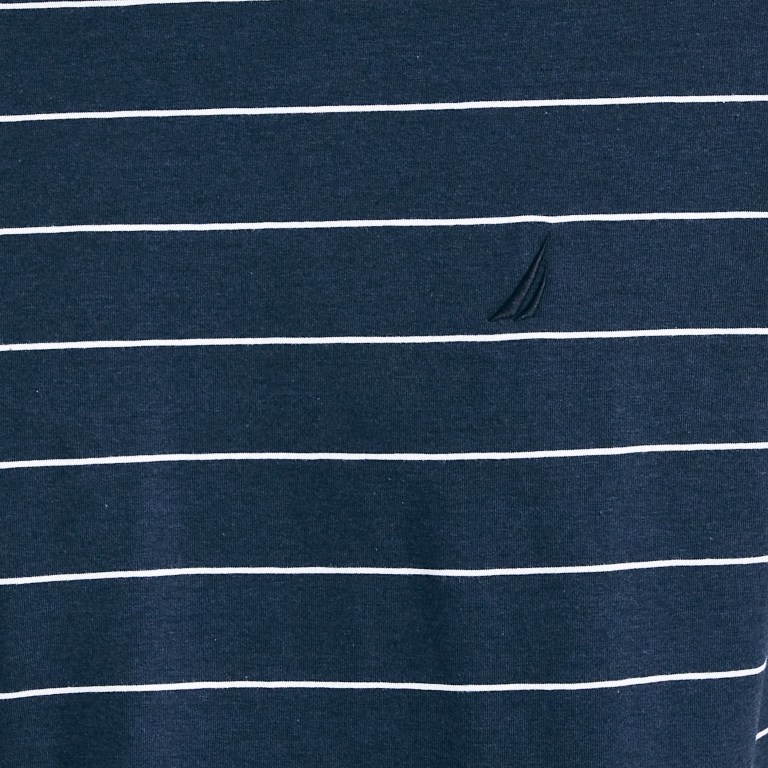 Men's Nautica Navtech Striped T Shirts Navy | 00SipcSt