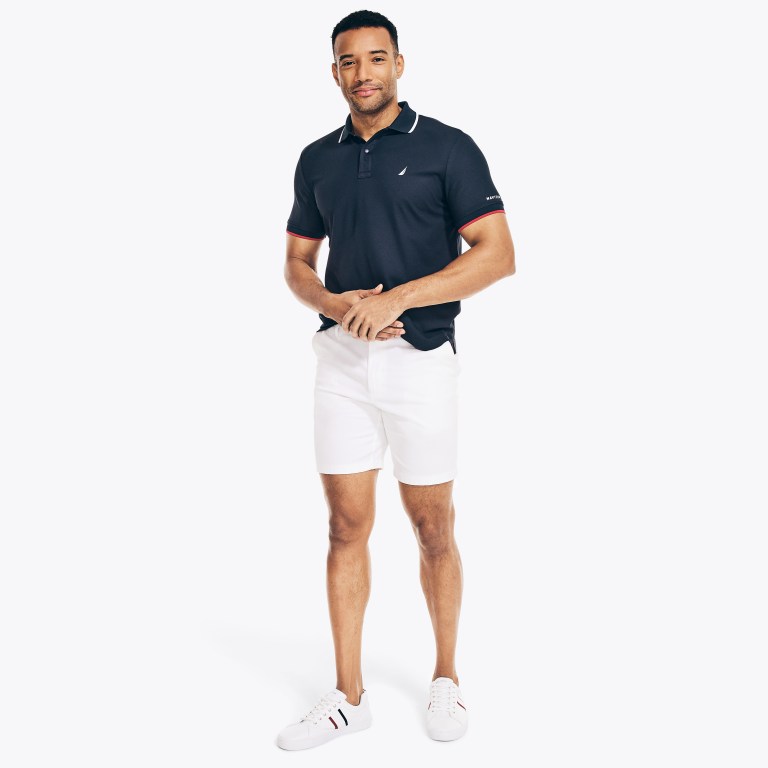 Men's Nautica Navtech Sustainably Crafted Classic Fit Polo Shirts Paradise Combo | aD8y6RdF