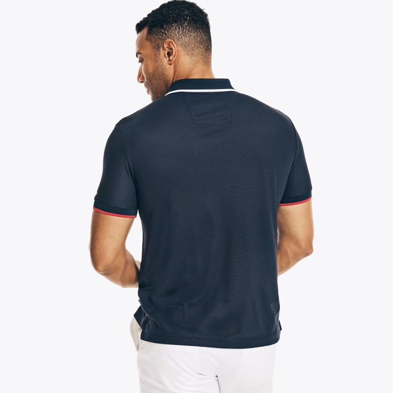 Men's Nautica Navtech Sustainably Crafted Classic Fit Polo Shirts Paradise Combo | aD8y6RdF