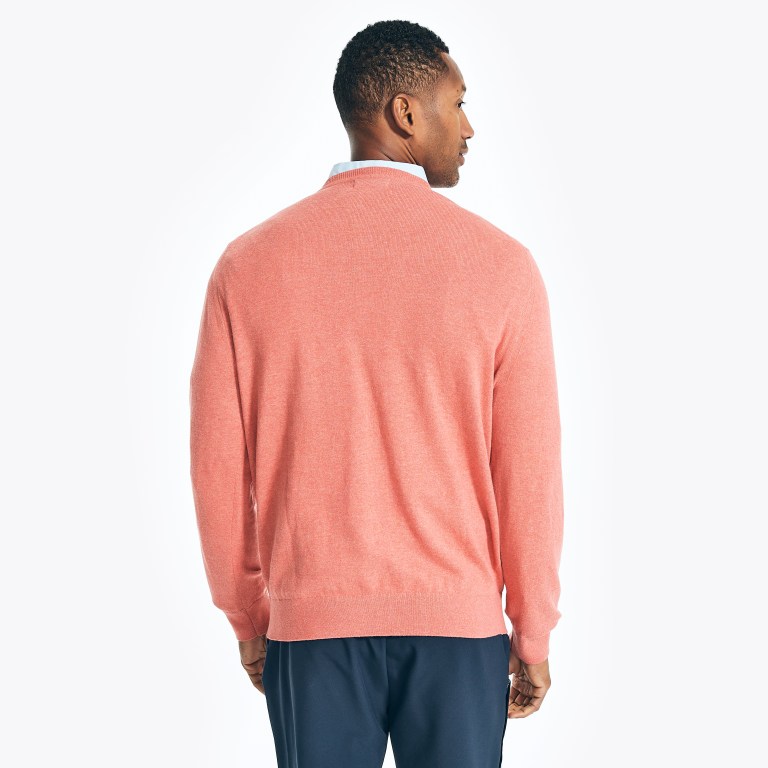 Men's Nautica Navtech V-neck Sweaters Multicolor | UqPKLHlT