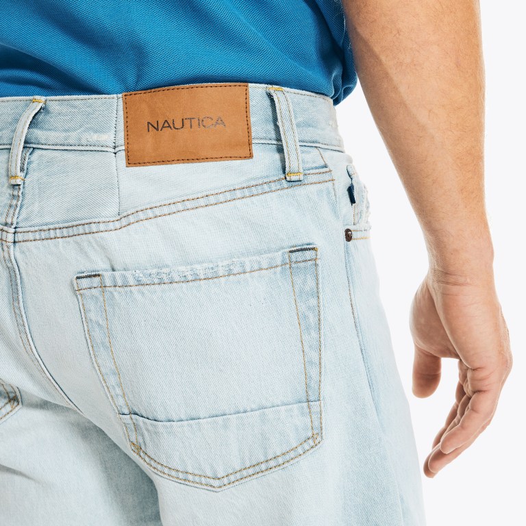 Men's Nautica Original Relaxed Denim Jeans Blue | A5rJmkVM