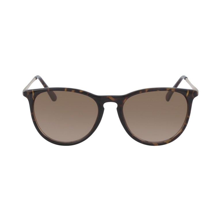 Men's Nautica Retro Round Sunglasses Cream | wP5HBXjW