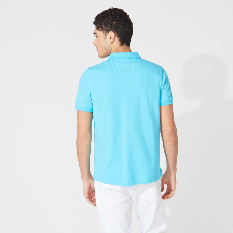 Men's Nautica Slim Fit Deck Polo Shirts Floating Moss | XRb9hHiK