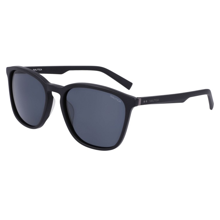 Men's Nautica Style tain Square Sunglasses Black | G8toe6nM