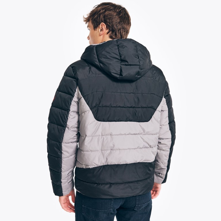 Men's Nautica Sustainably Crafted Tempasphere Jackets Grey | w8LfN340