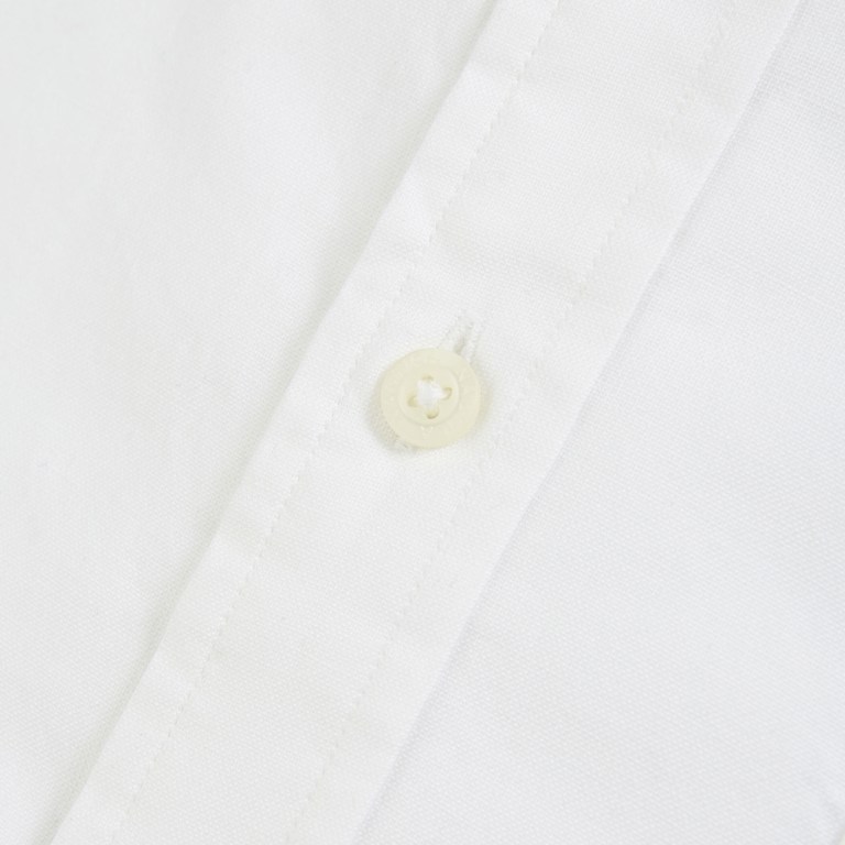 Men's Nautica Wrinkle-resistant Wear To Work -sleeve Shirts White | NSLLbR2p