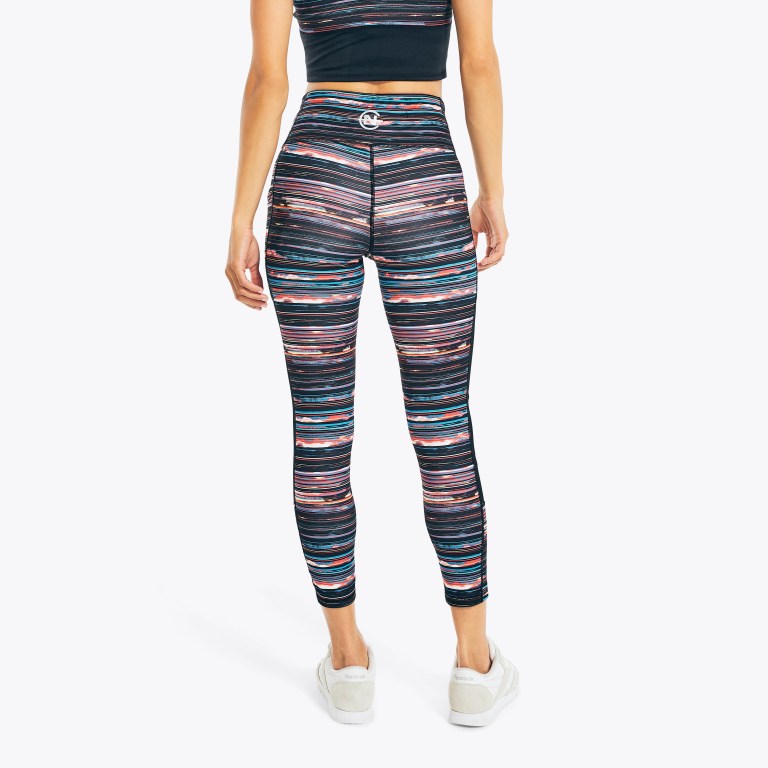 Women's Nautica Competition Printed Tracksuits Black | 2hsoD93C