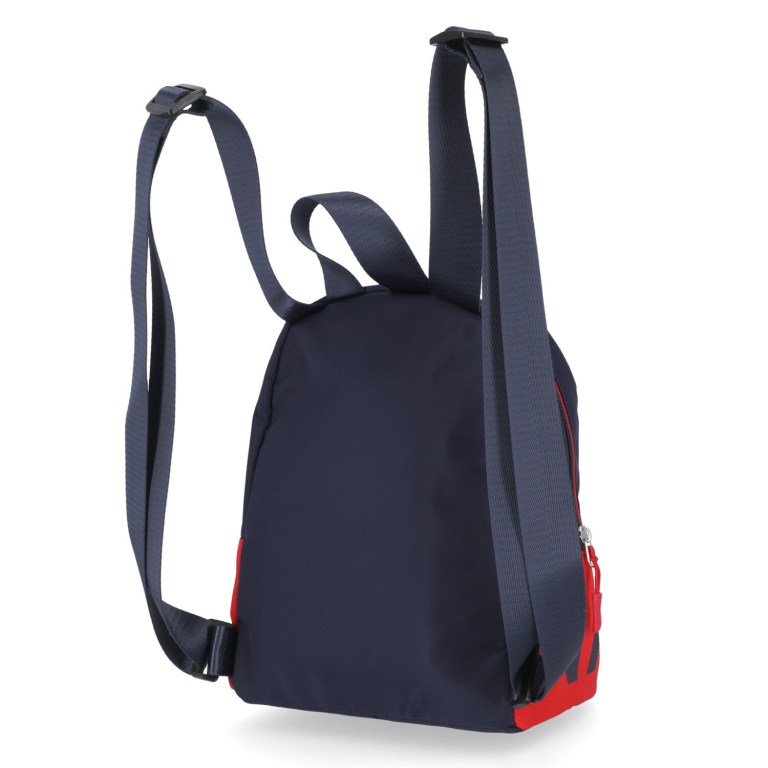 Women's Nautica Nylon Logo Backpack Handbag Navy | swDSklXg