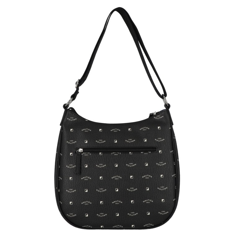 Women's Nautica Signal Lights Shoulder Handbag Black | ZVQe5YAA