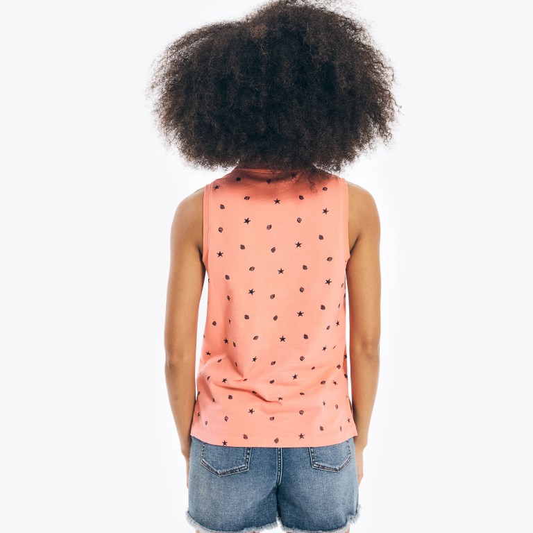 Women's Nautica Sleeveless Polo Shirts Coral | kDhHaWmV