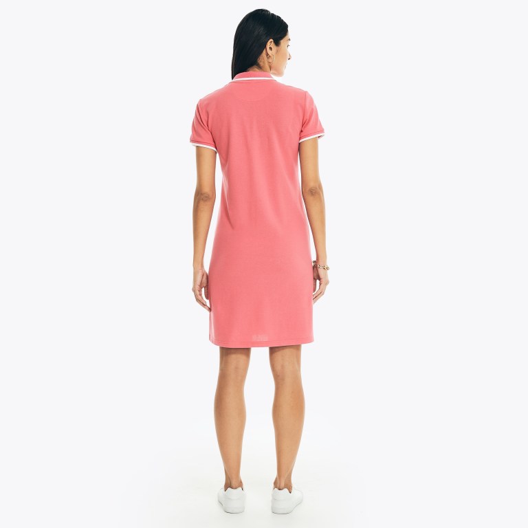 Women's Nautica Sustainably Crafted Ocean Dress Red | ZGuXwqmG