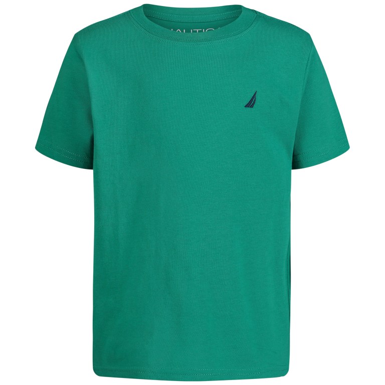 Boys' Nautica Little Crewneck (4-7) T Shirts Olive | OFgYeVwl