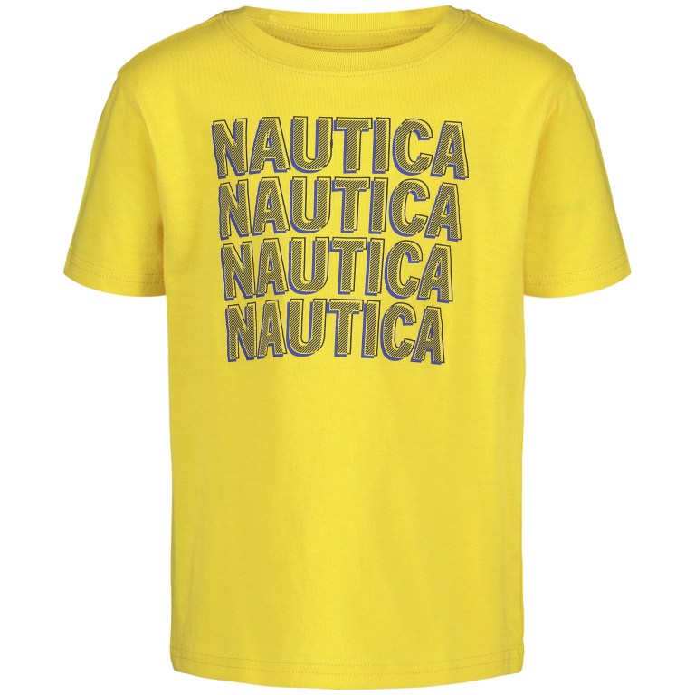 Boys' Nautica Little Shadow Graphic (4-7) T Shirts Yellow | zj11VbkR