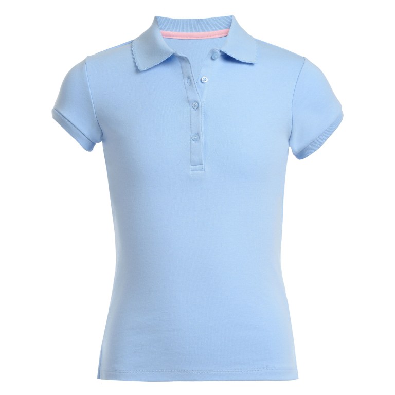 Girls' Nautica Sleeve (7-16) Polo Shirts Turquoise | Xd4n97ez