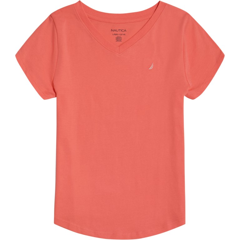 Girls' Nautica V-neck (8-16) T Shirts Multicolor | 8T0xja16