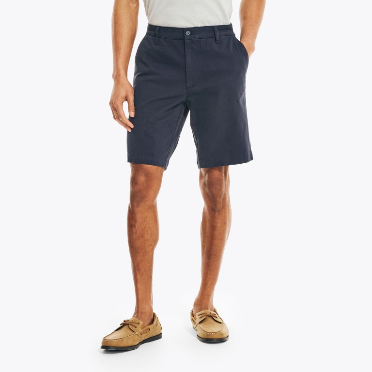 Men's Nautica 10" Stretch Shorts Navy | 4BTsIRun