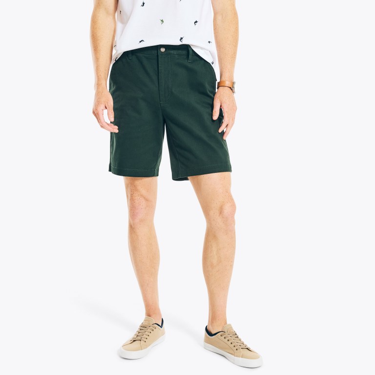 Men's Nautica 8.5" Deck Shorts Blue | OIf6DSLo