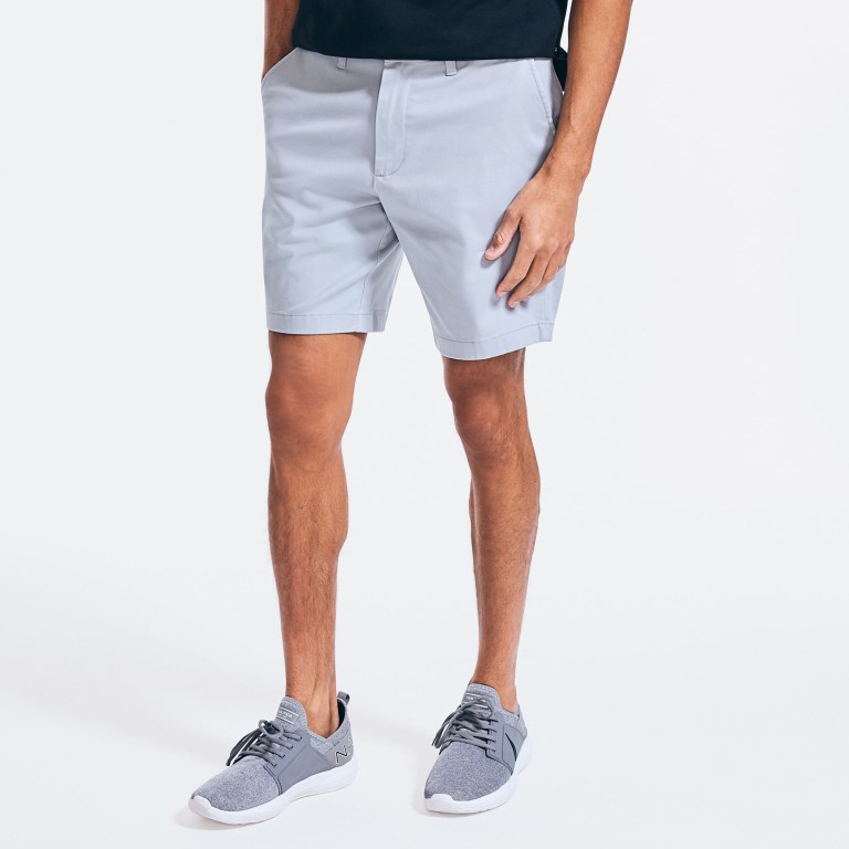 Men's Nautica 8.5" Stretch Shorts Blue | fpVRK99A